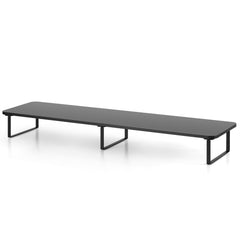 Dual Monitor Stand 100cm Riser and Desk Organiser, Black