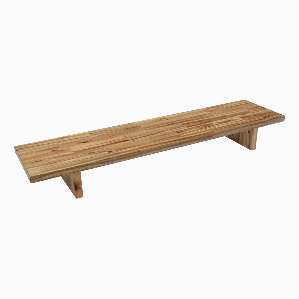 Desky Monitor Stand in Acacia Softwood