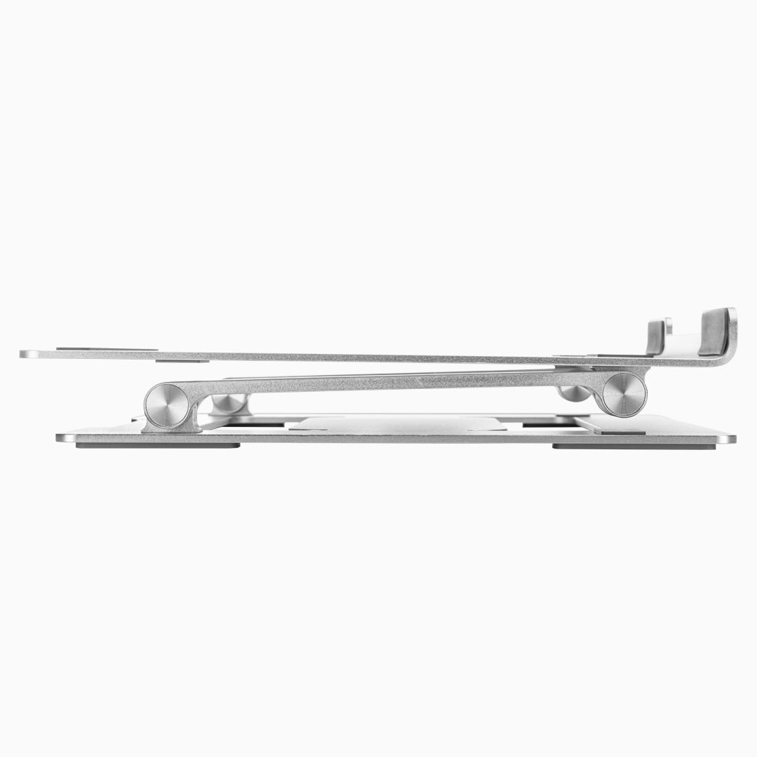 Desky Adjustable Laptop Riser folded flat