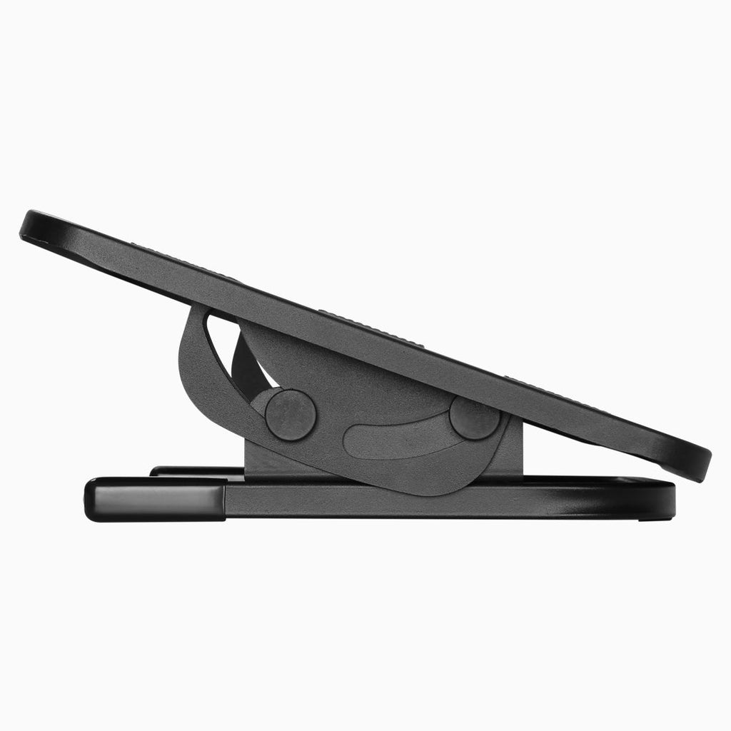 Desky Classic Foot Rest side showing tilt