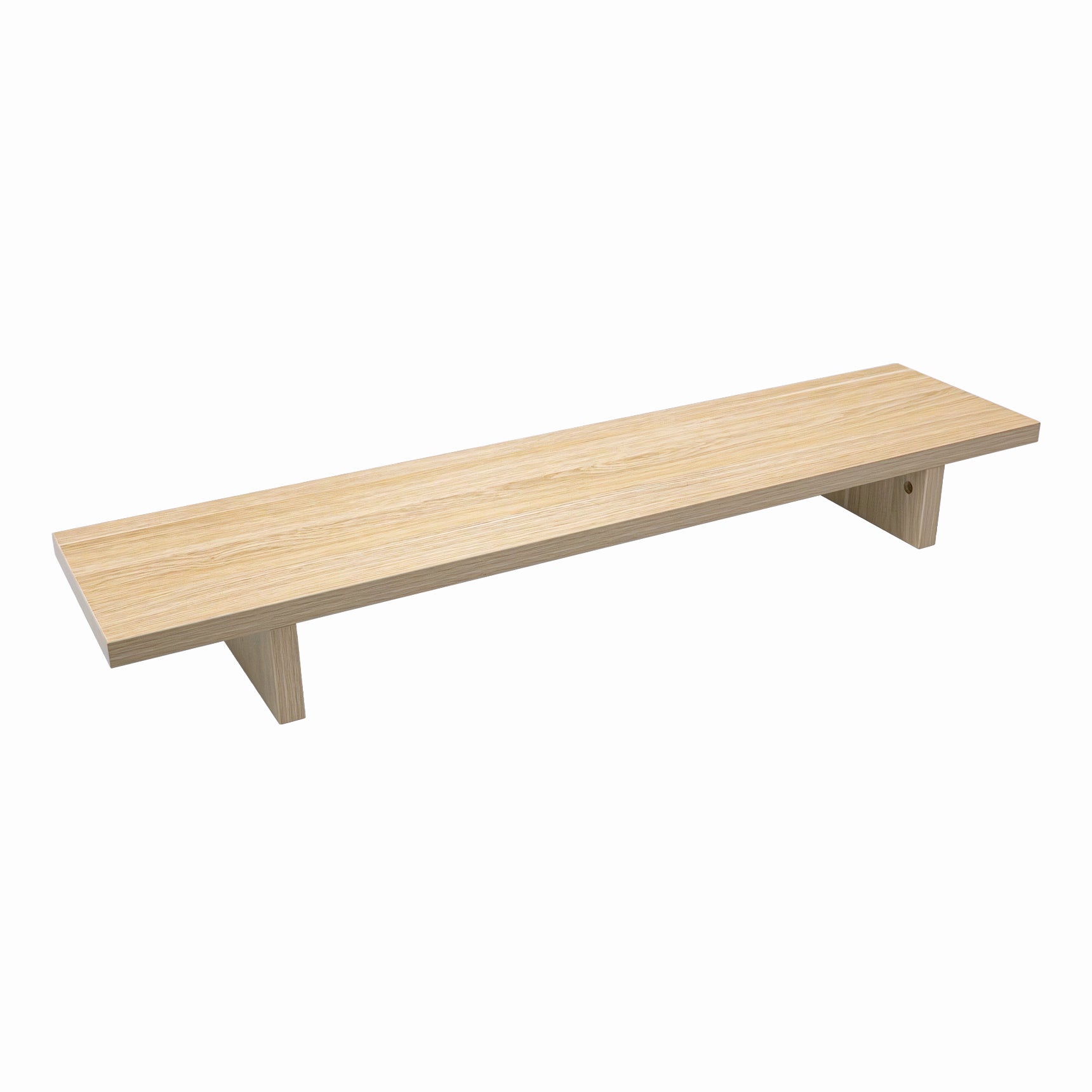 Desky Monitor Stand in Classic Oak