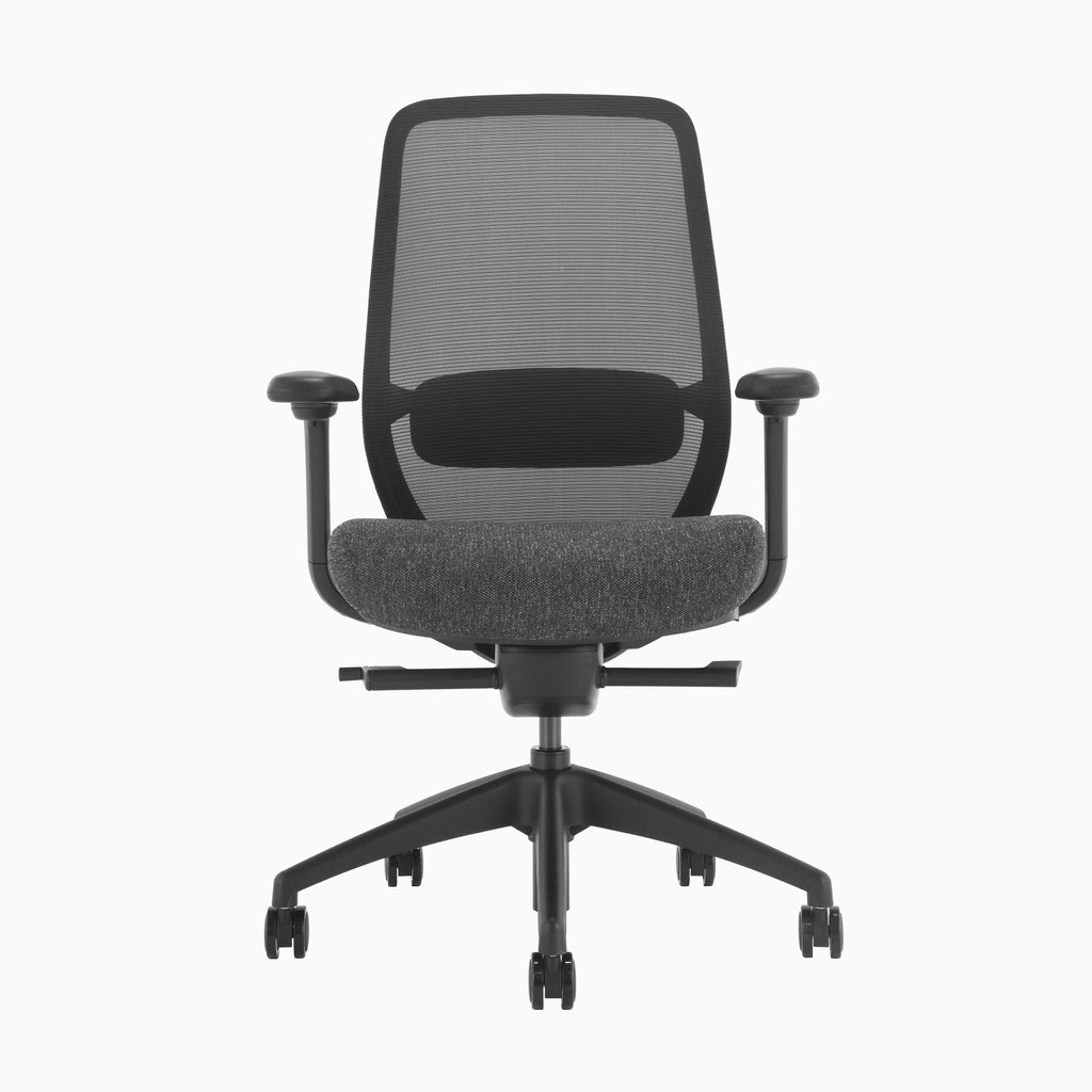 Desky CoilFlex Office Chair Black front