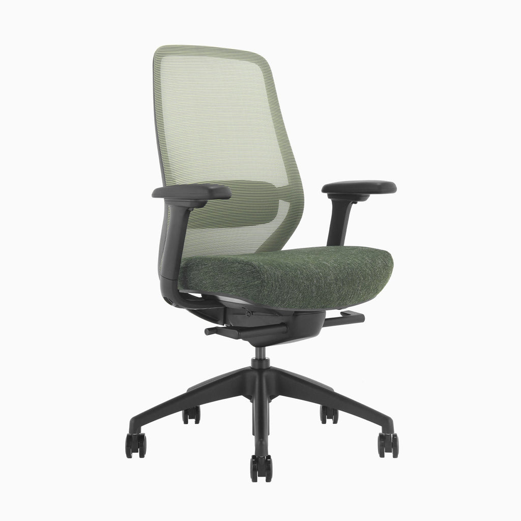 Desky CoilFlex Office Chair in Dark Green