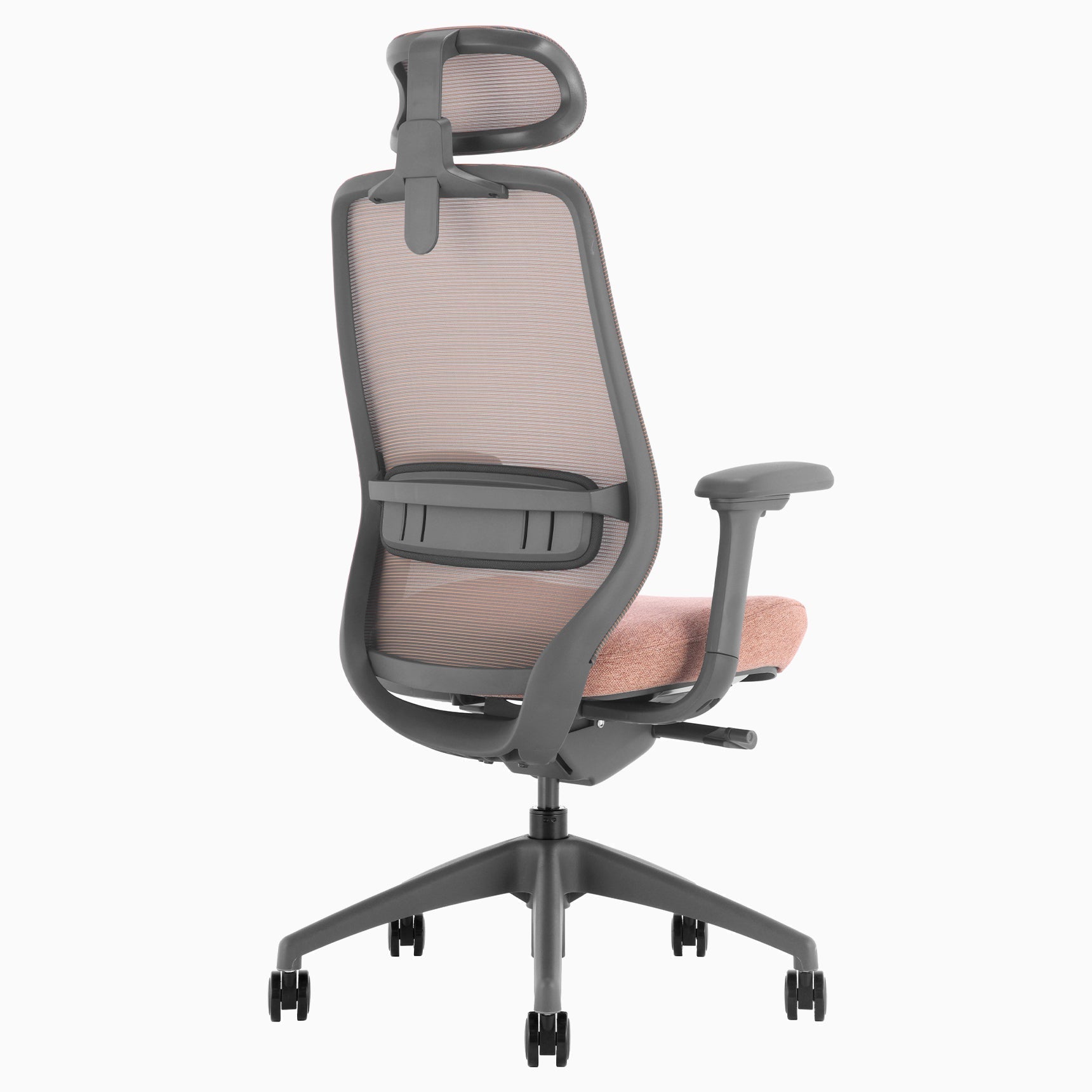 Desky CoilFlex Office Chair Peach headrest back side