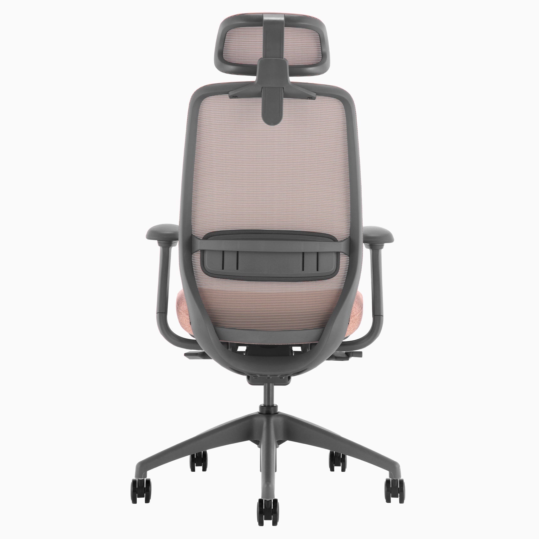 Desky CoilFlex Office Chair Peach headrest back