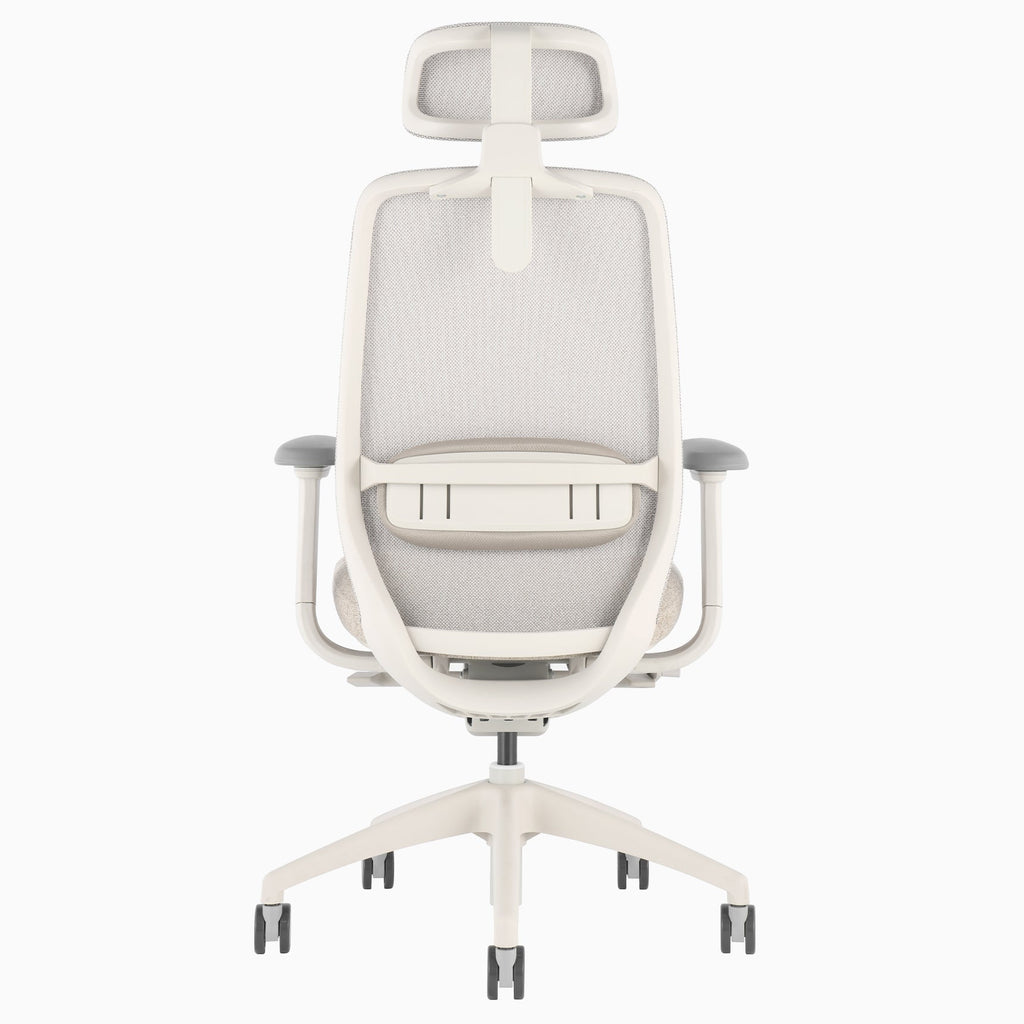Desky CoilFlex Office Chair Wheat headrest back