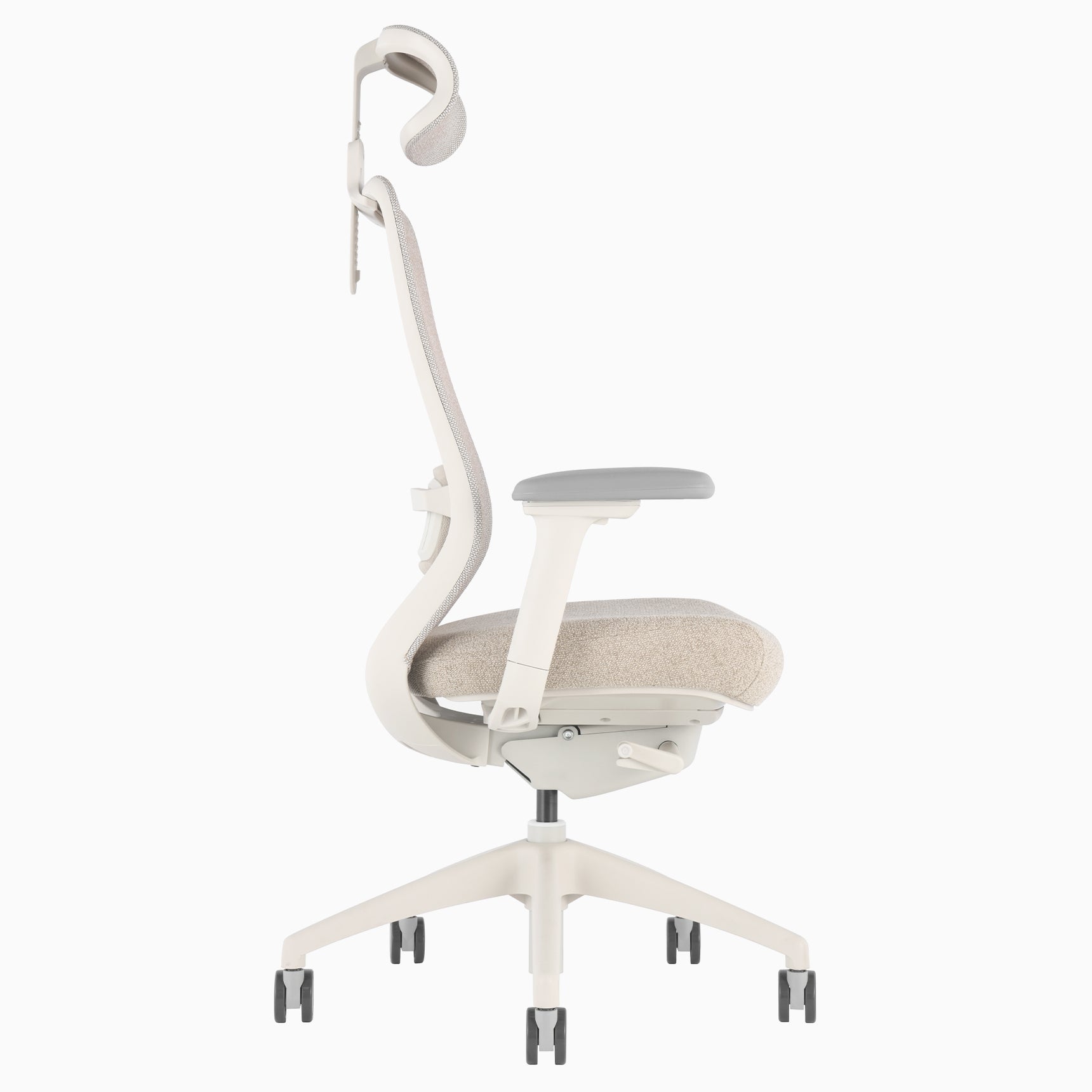 Desky CoilFlex Office Chair Wheat headrest side
