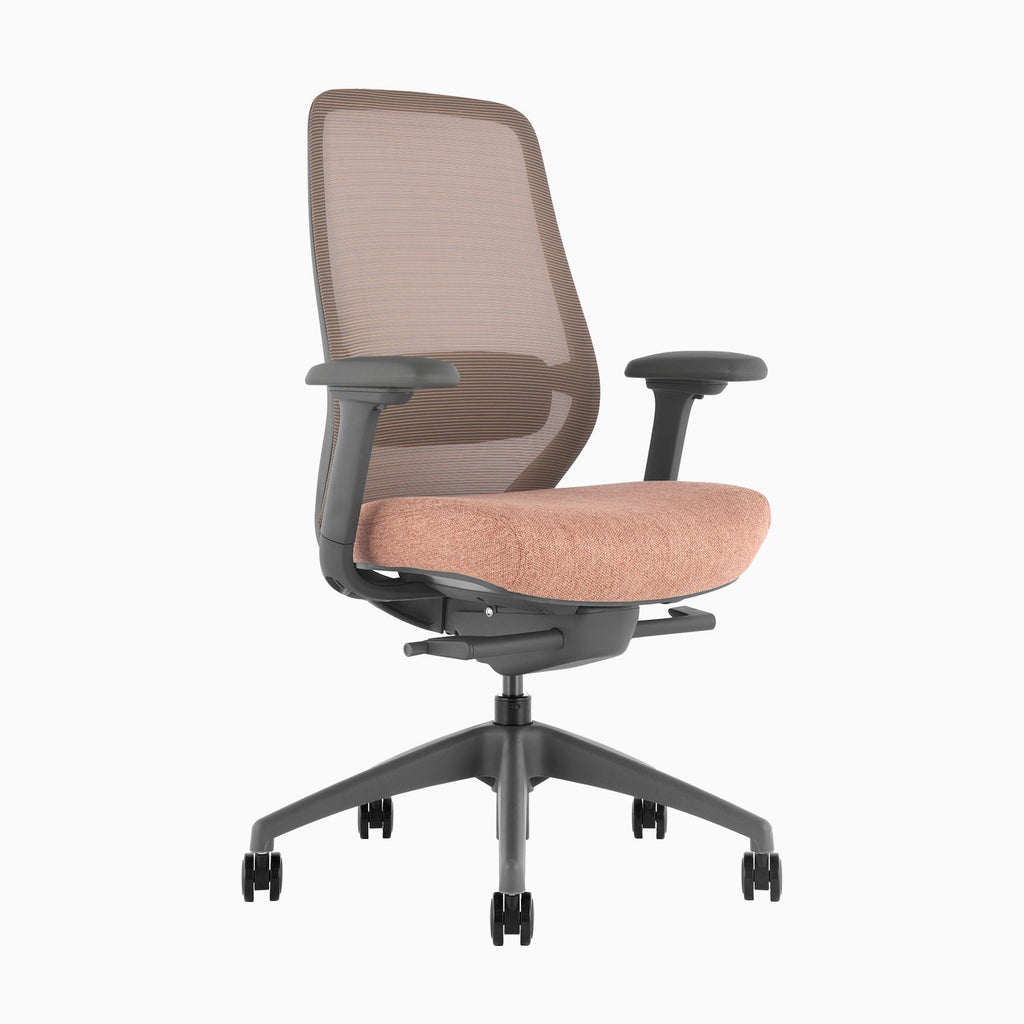 Desky CoilFlex Office Chair in Peach