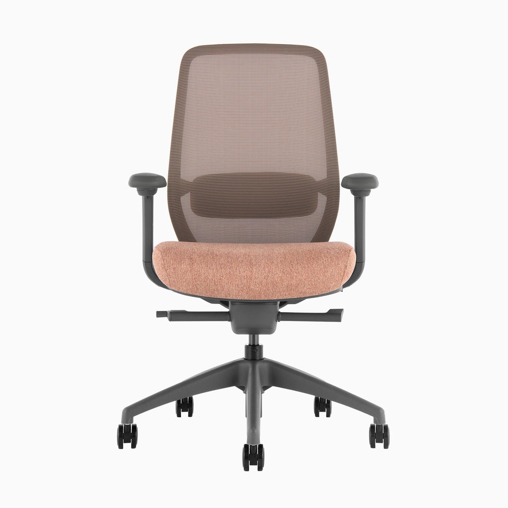 Desky CoilFlex Office Chair Peach front