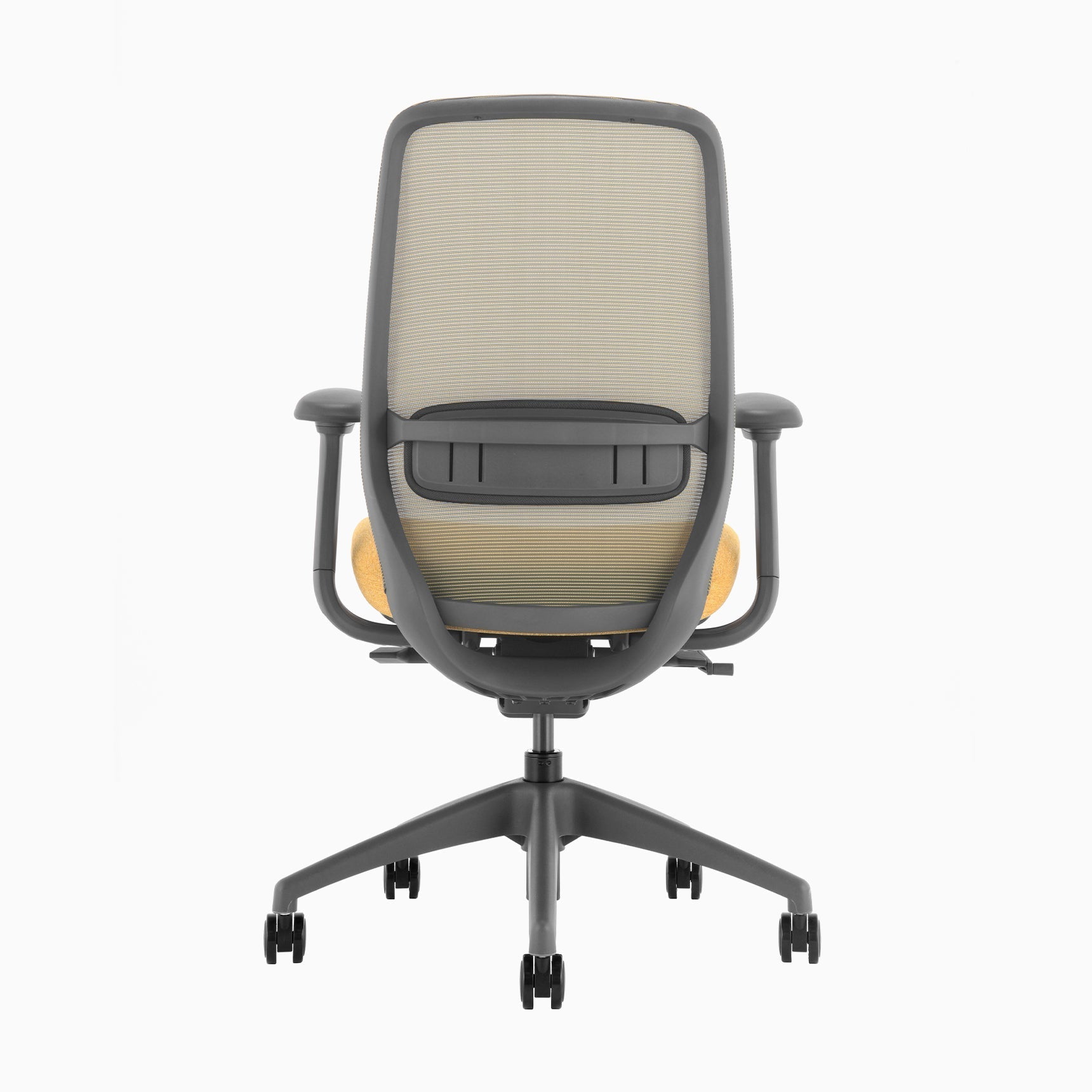 Desky CoilFlex Office Chair Yellow back