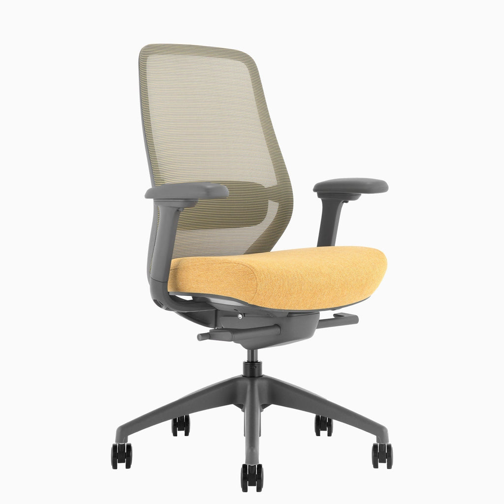 Desky CoilFlex Office Chair in Yellow
