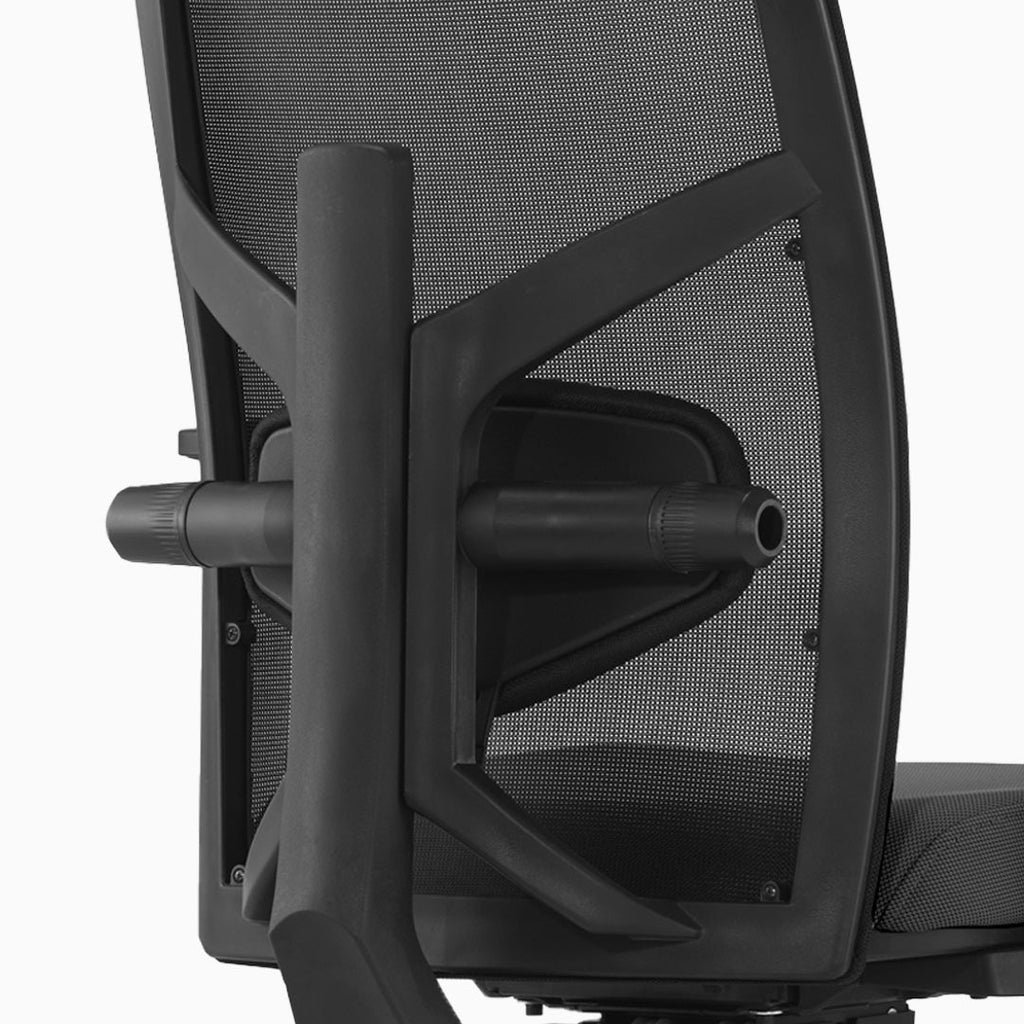 Desky Elite Ergonomic Chair back lumbar detail
