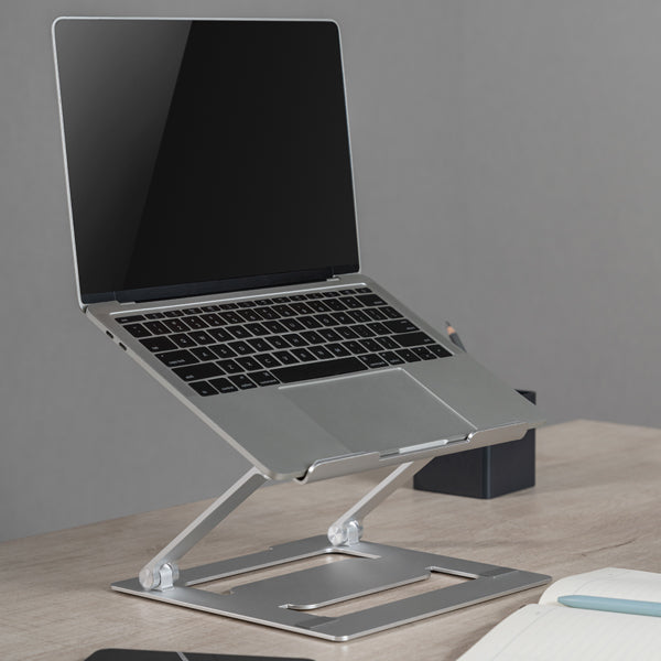 Desky height adjustable office laptop riser
