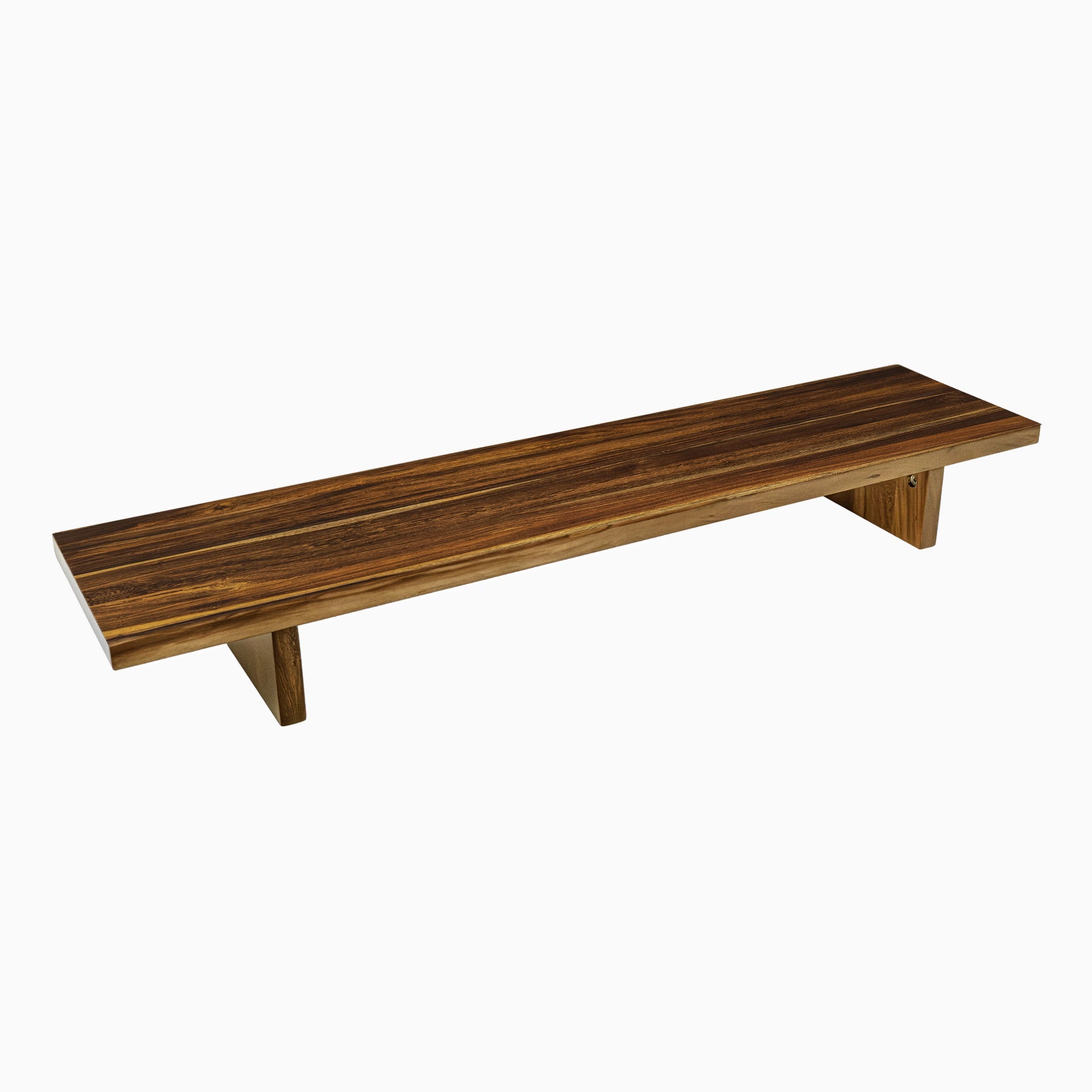 Desky Monitor Stand in Pheasantwood Hardwood