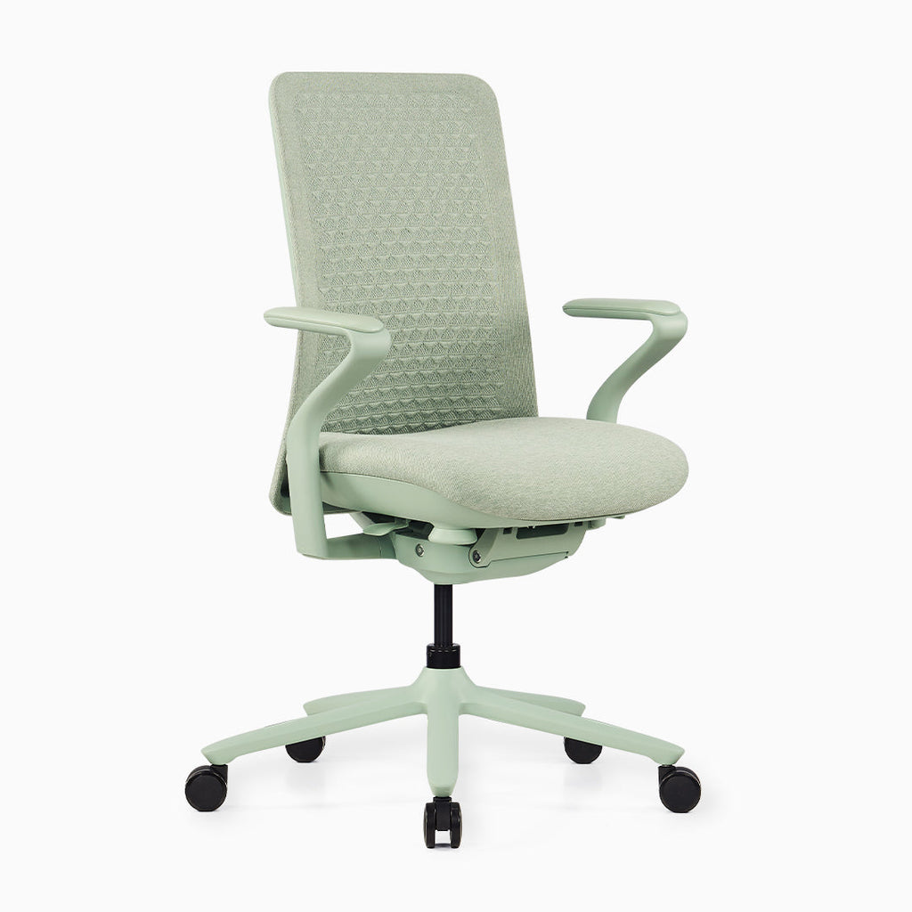 Desky Pro Ergonomic Mesh Chair in Mint Green