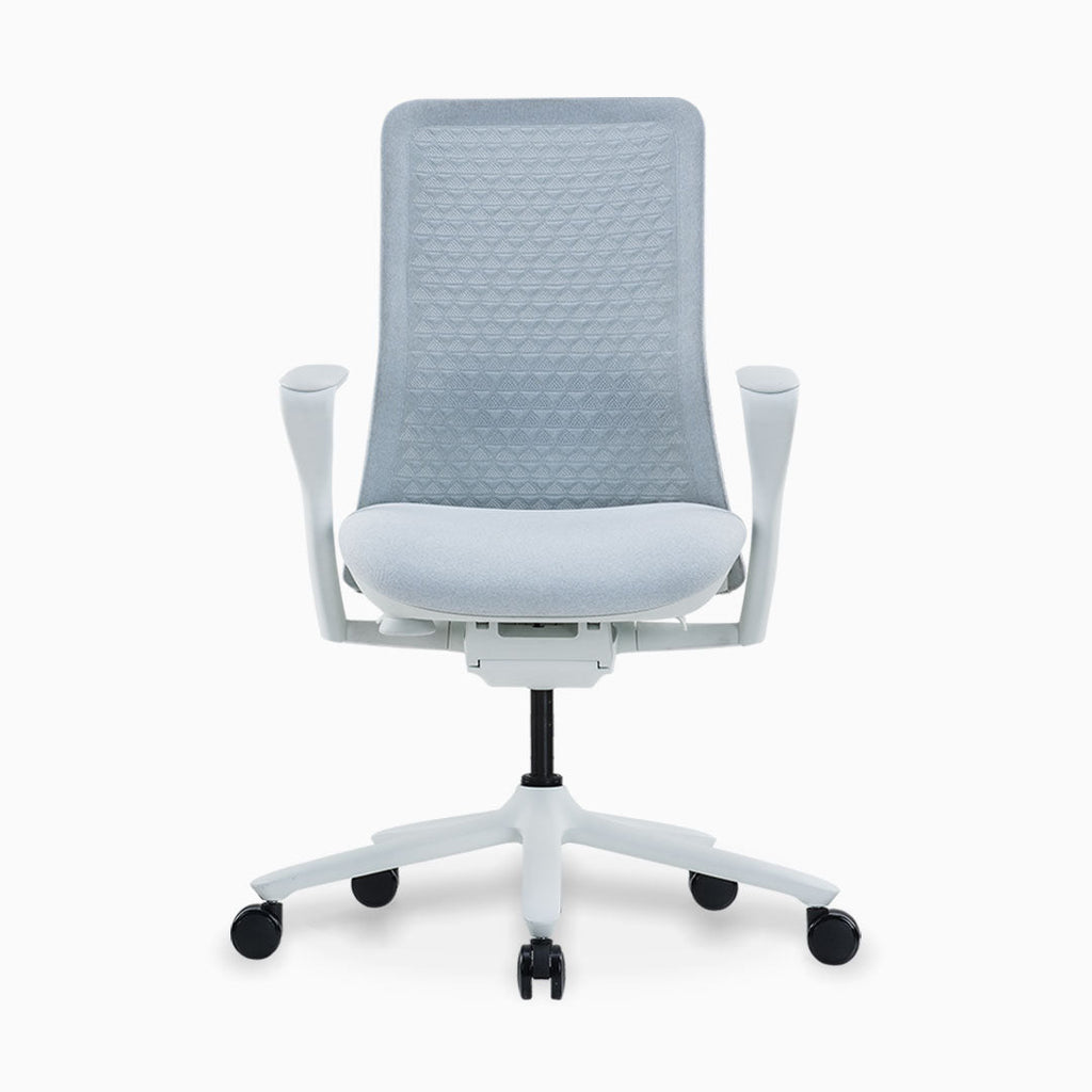 Desky Pro Mesh Chair Soft White front