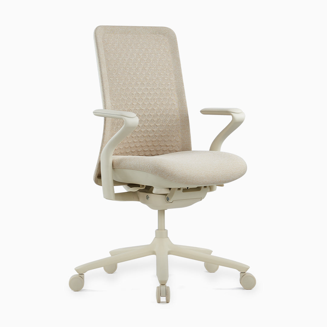 Desky Pro Ergonomic Mesh Chair in Wheat