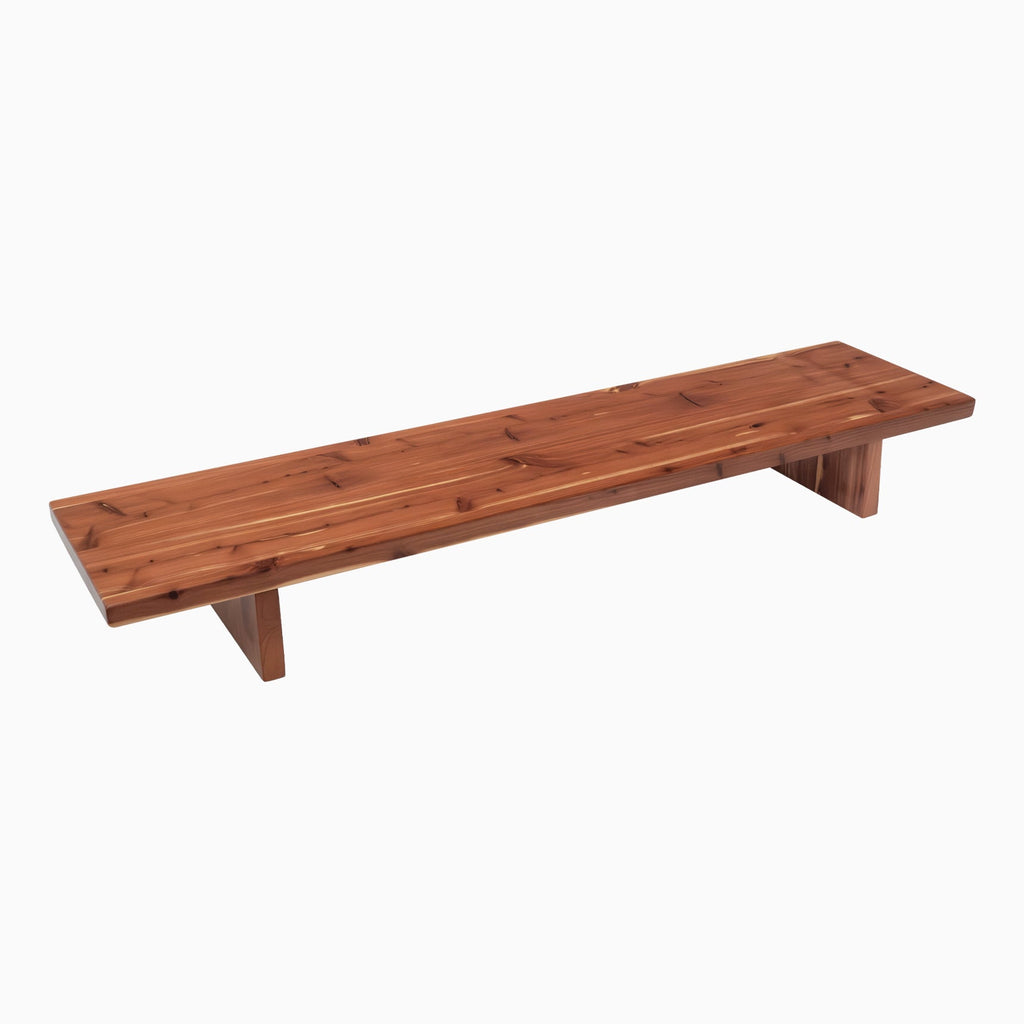 Desky Monitor Stand in Red Cedar Softwood
