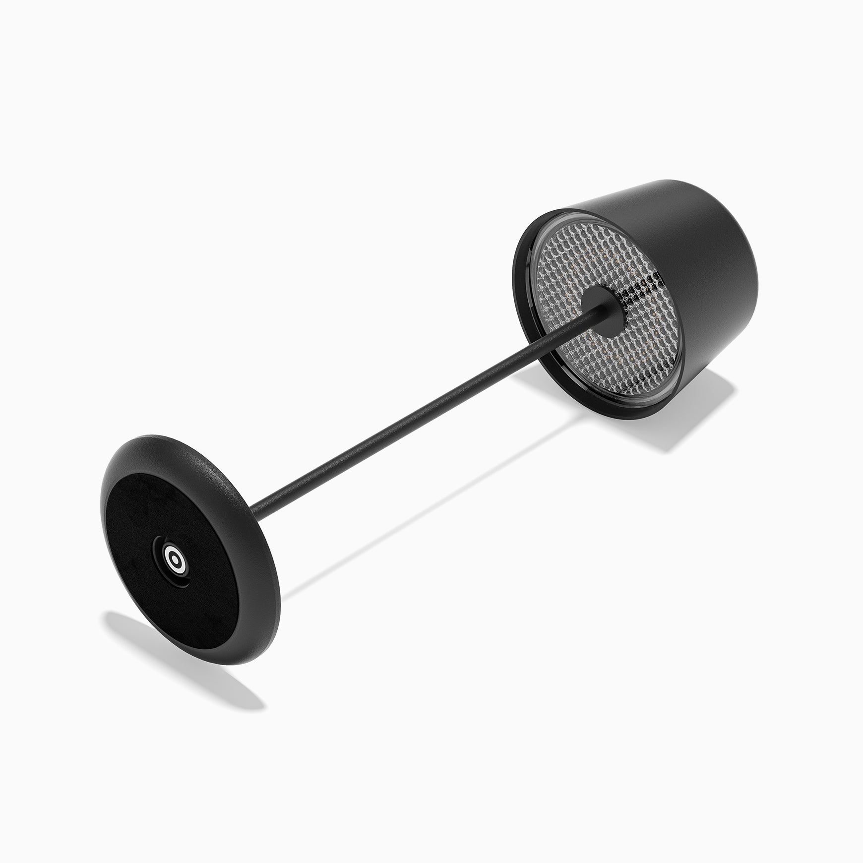 Desky Silhouette cordless USB-C lamp in Black