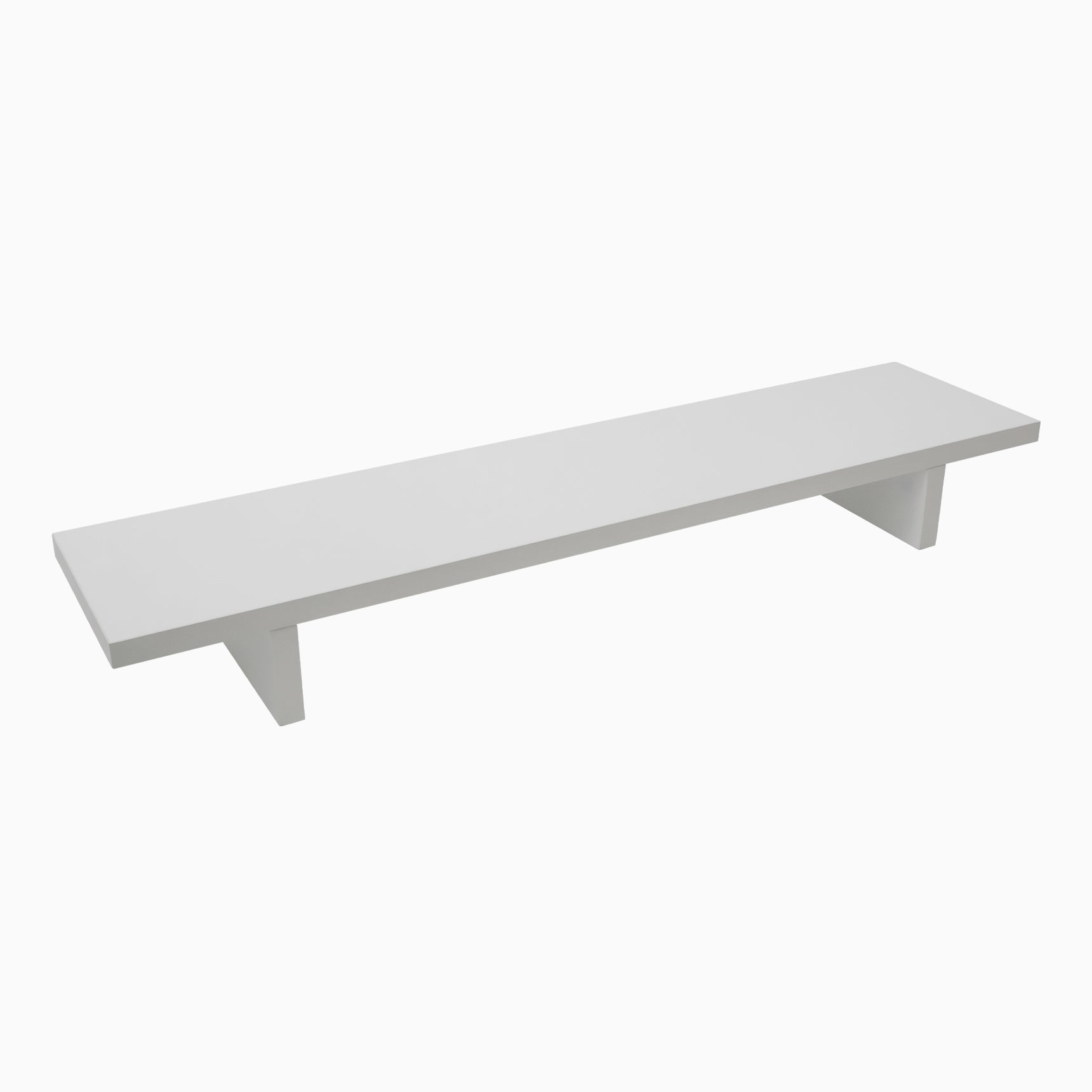 Desky Monitor Stand in White