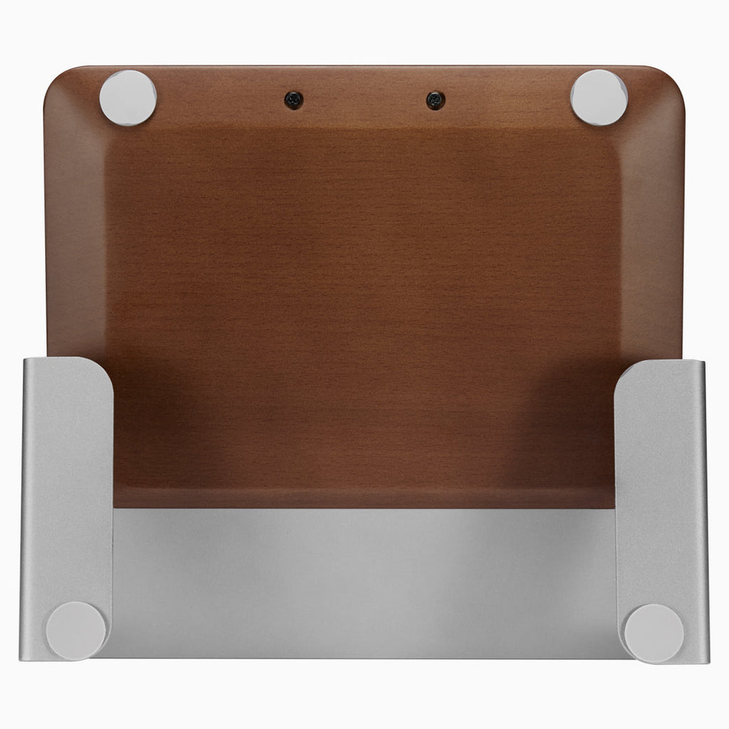 Desky Wooden Laptop Stand silicon grip detail