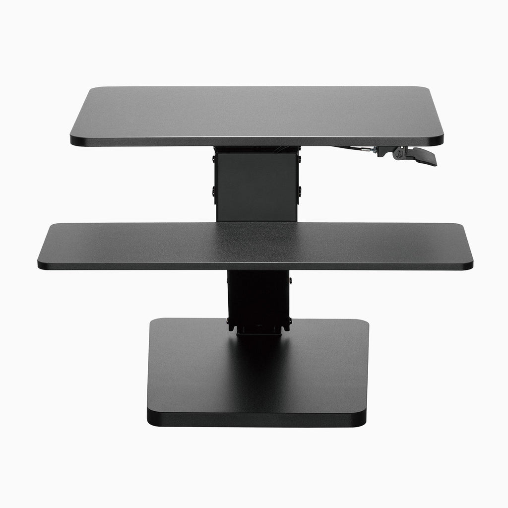 Desky Zero Standing Desk Converter side