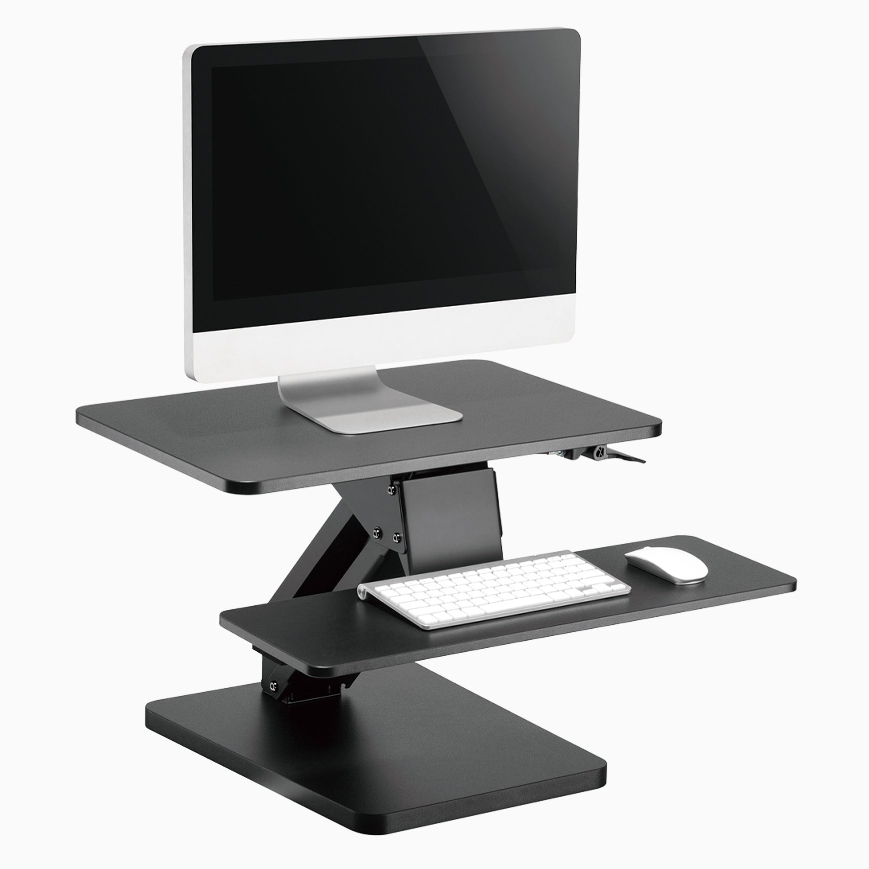 Desky Zero Standing Desk Converter with monitor