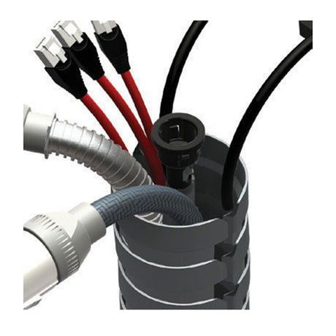 Elsafe Umbilical Cable Management Floor-to-Desk 780mm