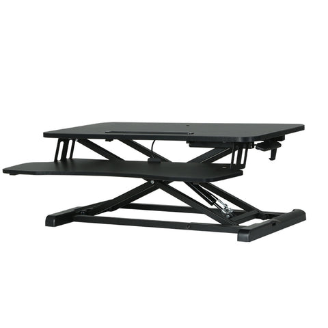 Standing Desk Riser Height Adjustable 80cm Black