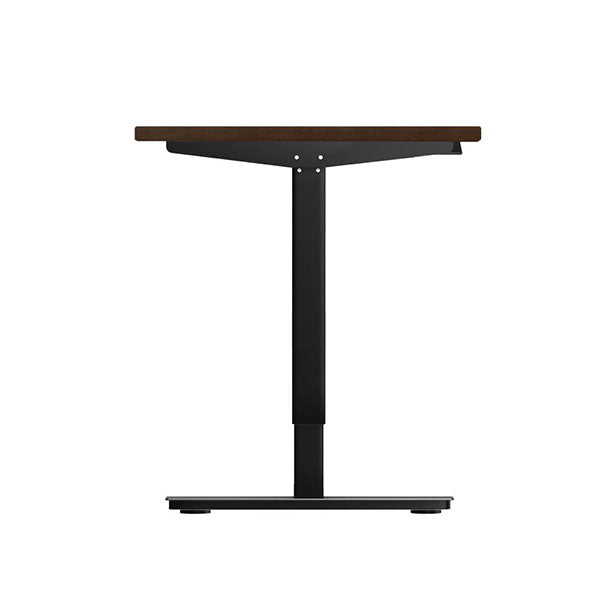 Oikiture Single Motor Standing Desk 150cm Walnut side