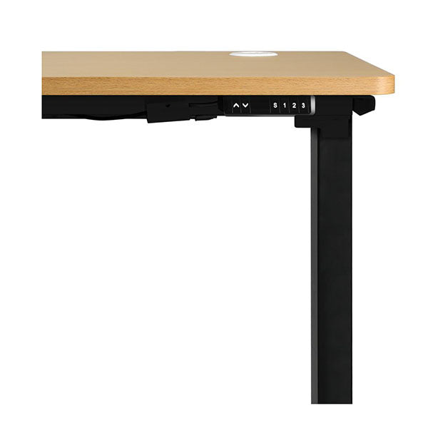 Oikiture Single Motor Standing Desk 160cm control panel