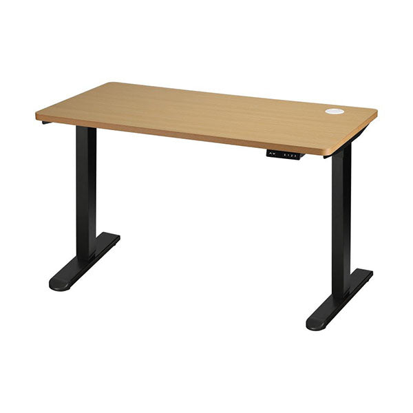 Oikiture Single Motor Standing Desk 160cm in Oak
