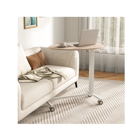 Mobile Standing Desk Height Adjustable with Lockable Casters