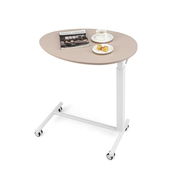 Mobile Standing Desk Height Adjustable with Lockable Casters