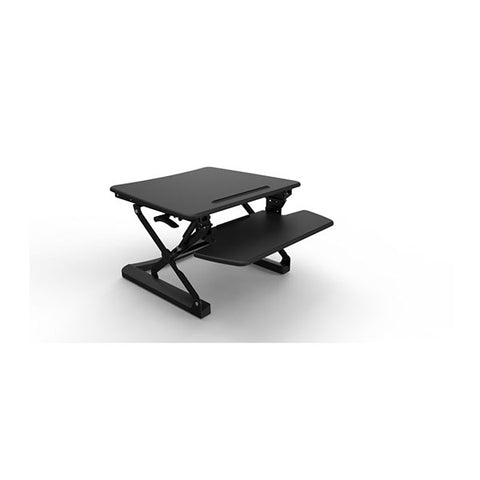 Express Riser 890mm Sit-Stand Workstation, Black (Flatpack)